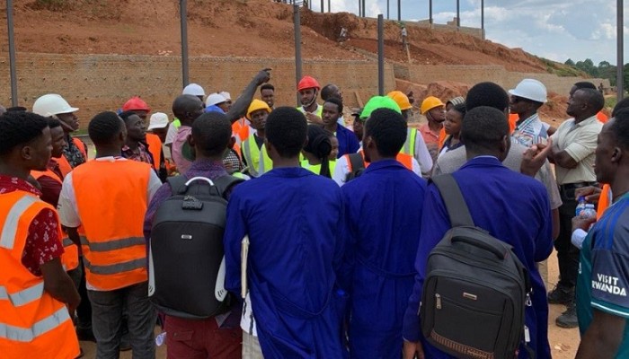 Civil Engineering Students Pay Industrial Site Visit to Tausi Tea Factory