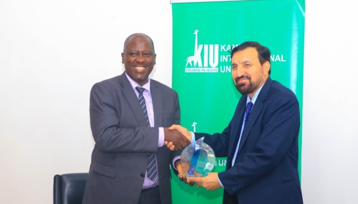 Pakistani High Commissioner to Uganda Visits KIU For Possible Areas of Collaboration