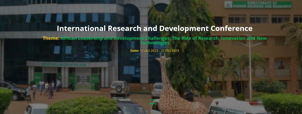 Call For Abstract Submission: The International Research And Development Conference