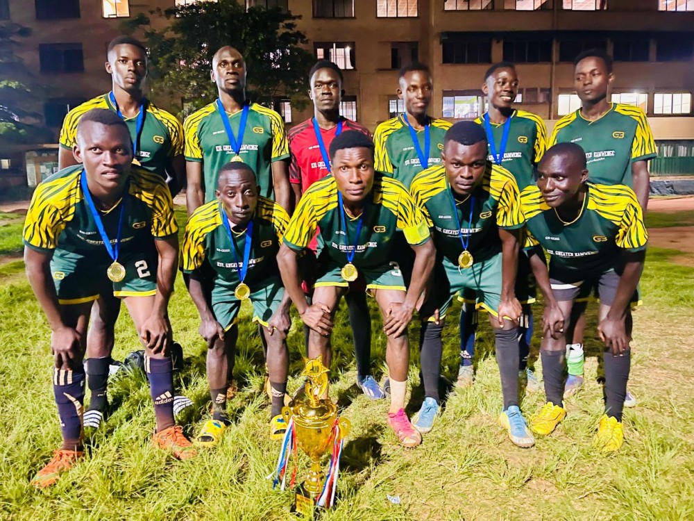 CHSS are the Champions of the 2024 KIU Inter-Faculty Football Galla