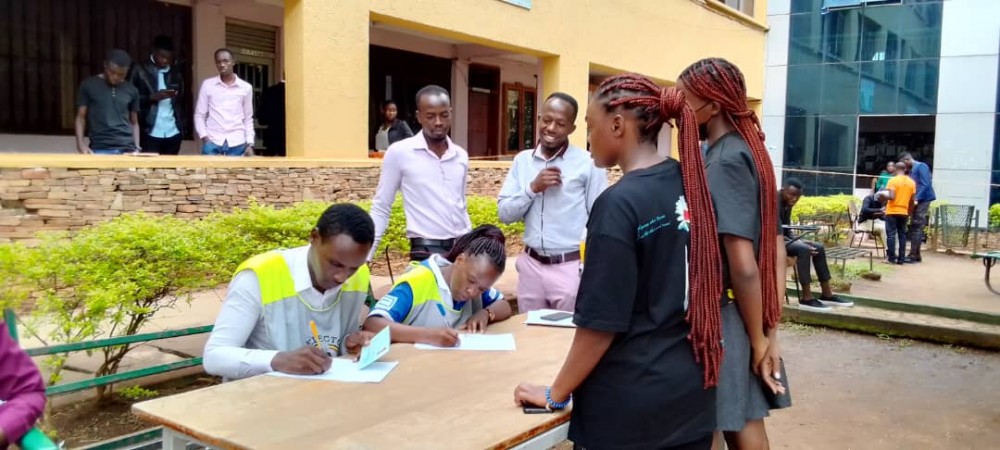 First-Year Students Cast Their Votes for KIU Guild Union Representative