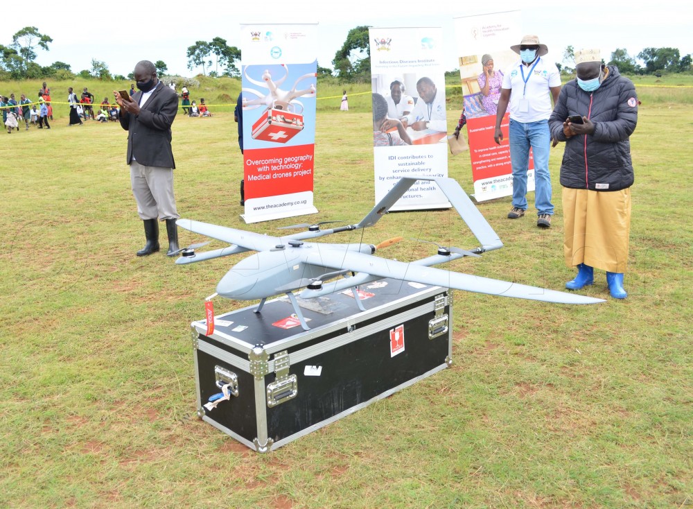 infectious-disease-institute-launches-medical-drones-project-in-kalangala-island