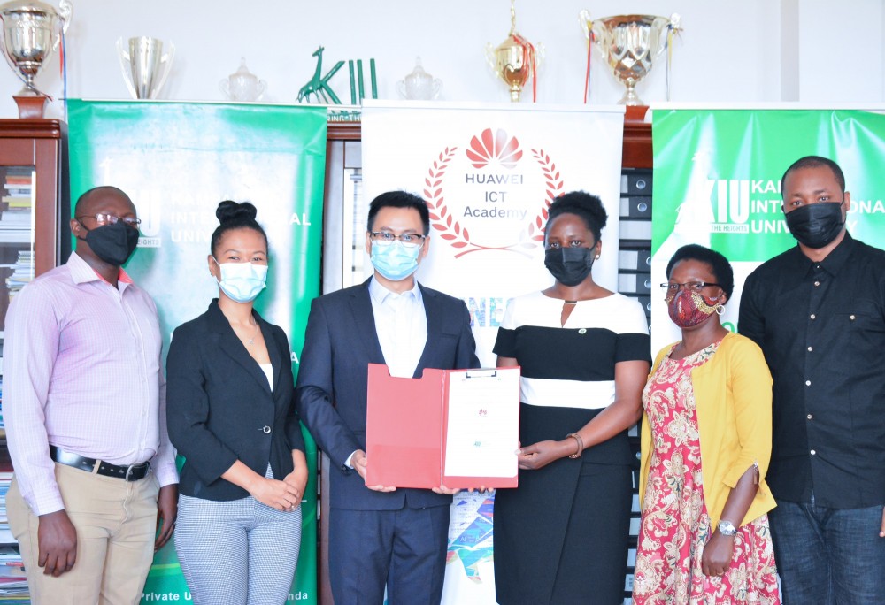 Kampala International University Signs Mou With Huawei Technologies Uganda Co. Ltd To Establish An Ict Academy