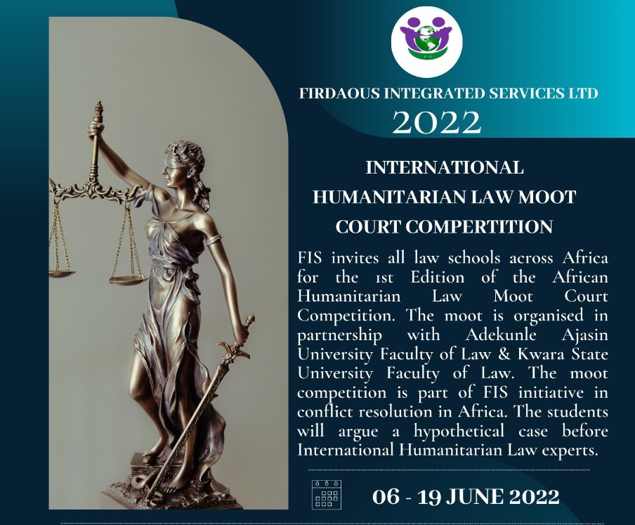 Kiu Among 18 African Universities At The International Humanitarian Law Moot Court Competition