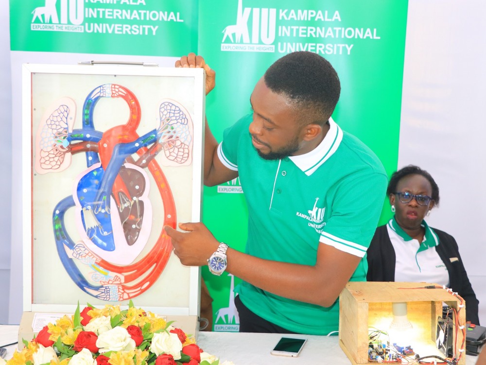 Kiu Displays Great Innovations At The National Exhibition Week For Science