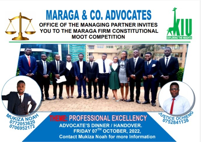 Maraga and Co-advocates' Handover Dinner to focus on Professional Excellency