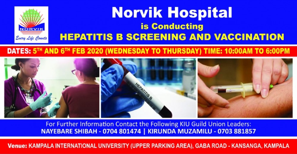 norvik-hospital-to-conduct-hepatitis-b-screening-and-vaccination-at-kiu