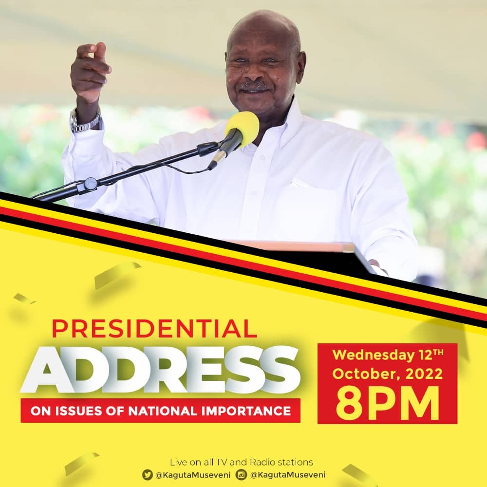 President Museveni To Address The Nation Again On Ebola Today