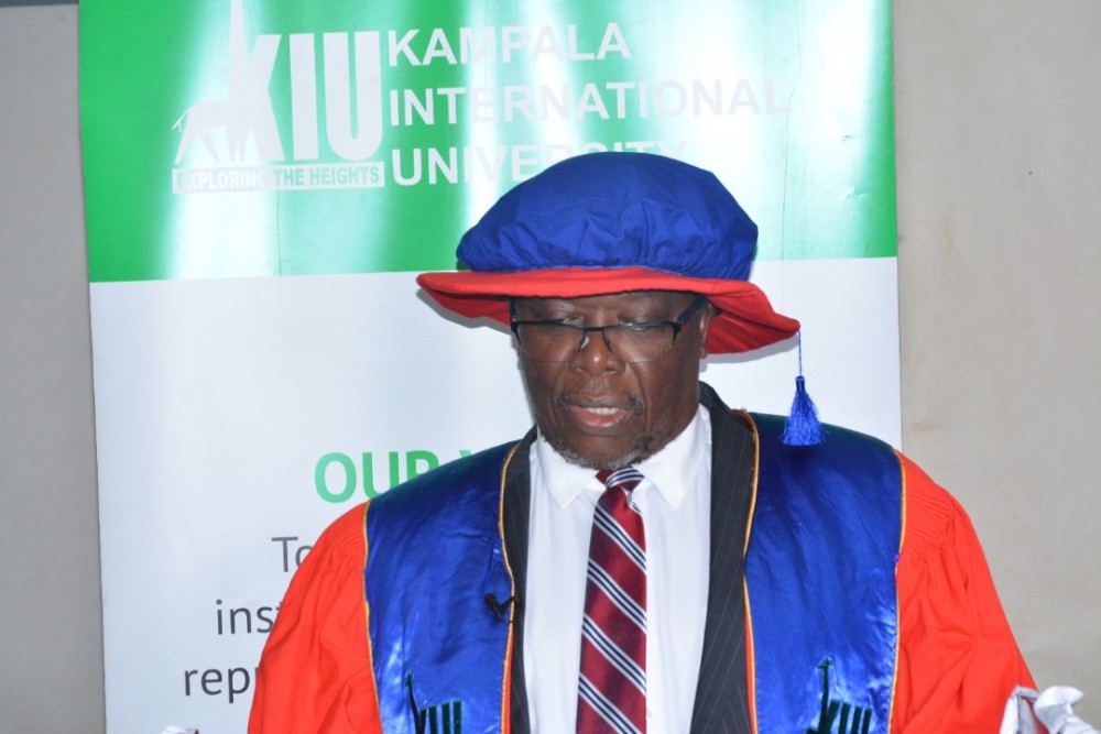 Speech By The Chairperson Kiu Of University Council, Prof. Fred Wabwire Mangen At The 24th Kiu Graduation Ceremony On November 20th, 2021 Chairperson Council Speech