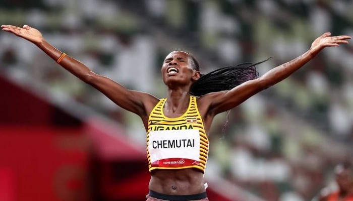 tokyo-olympics-peruth-chemutai-becomes-first-ugandan-woman-to-win-olympic-medal-as-she-storms-to-3000-steeplechase-gold