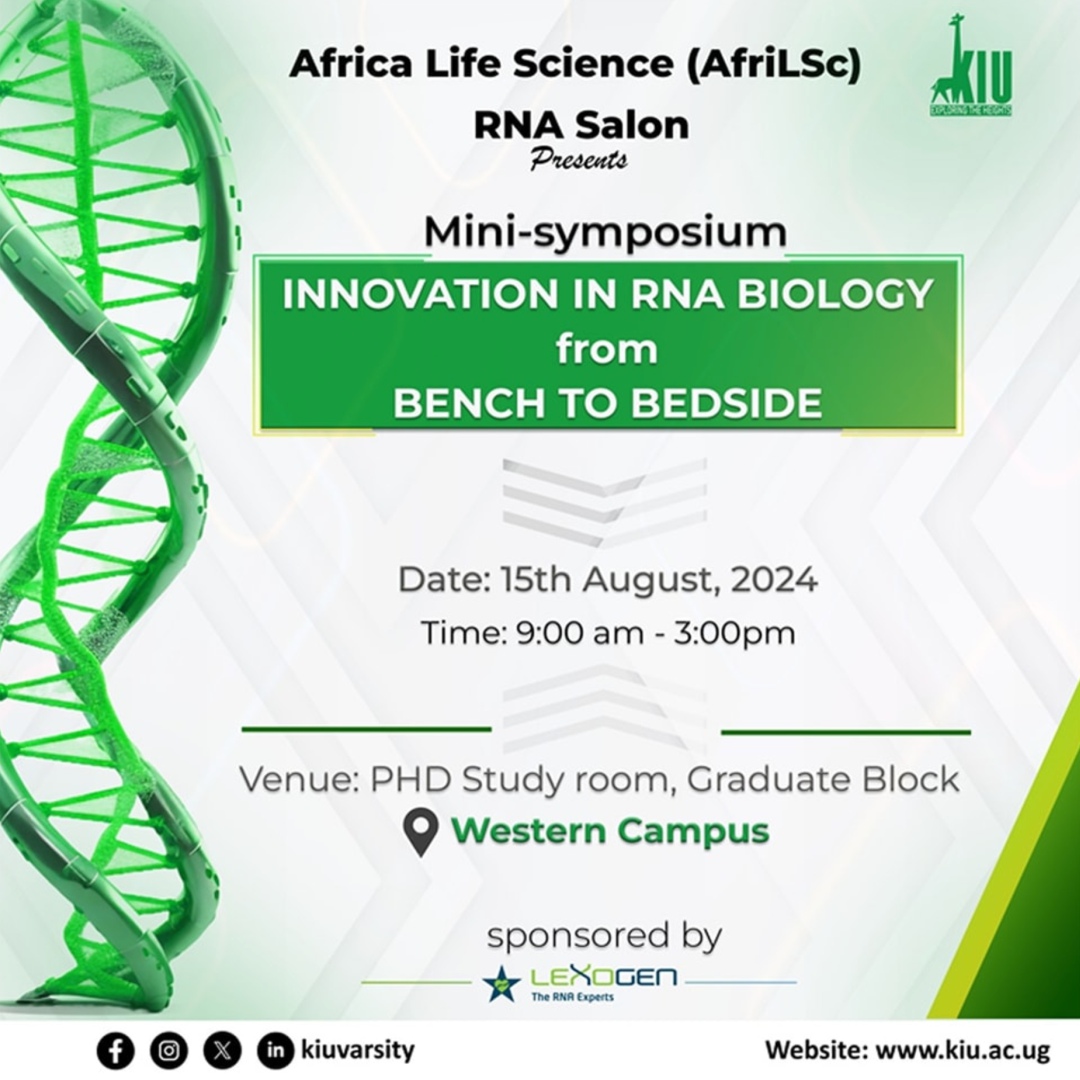 Symposium: Innovation in RNA Biology From Bench to Bedside