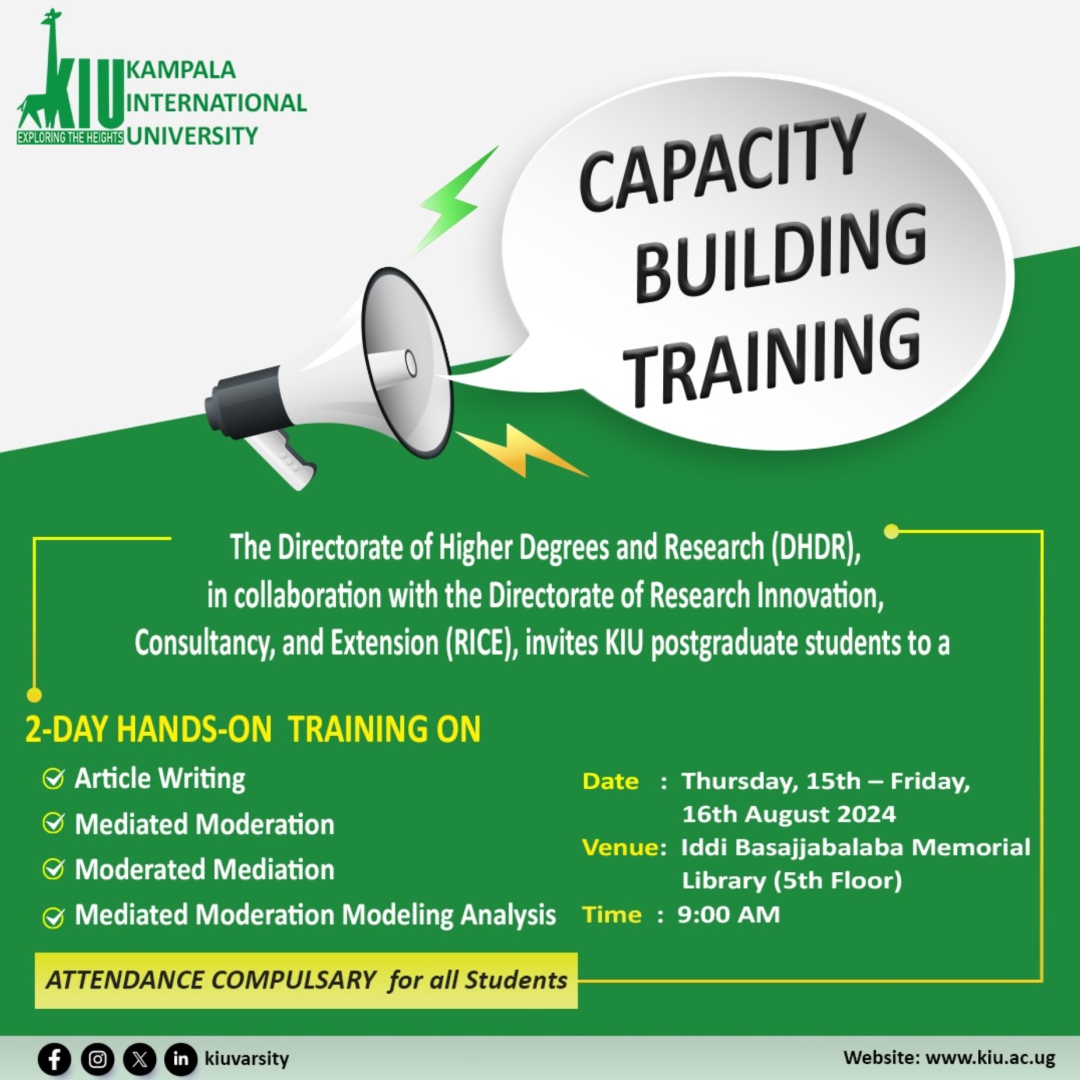 Hands-on Training: Article Writing, Mediated Moderation, Moderated Mediation, Mediated Moderation Modeling Analysis