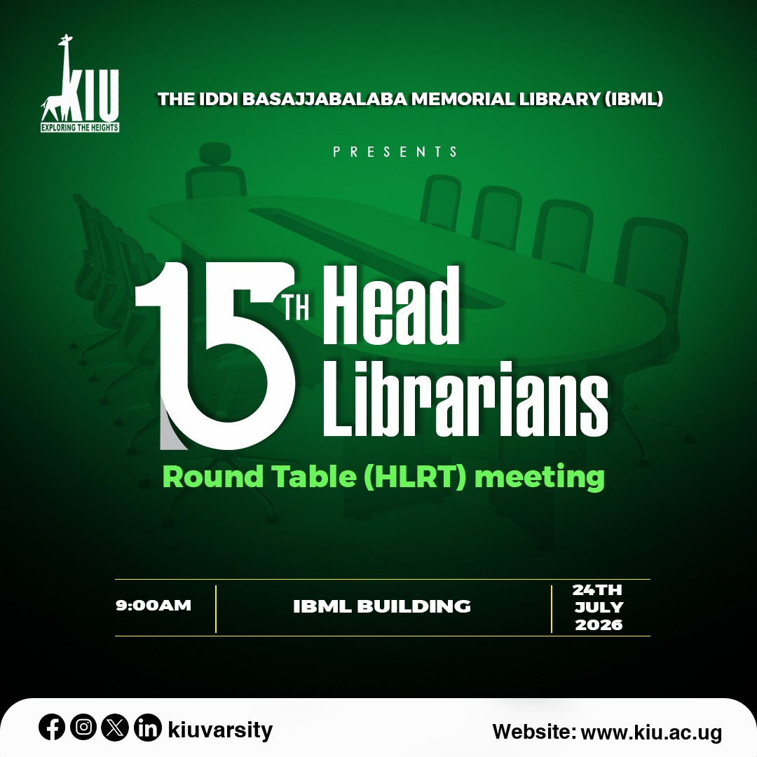 15th Head Librarians Round Table (HLRT) Meeting
