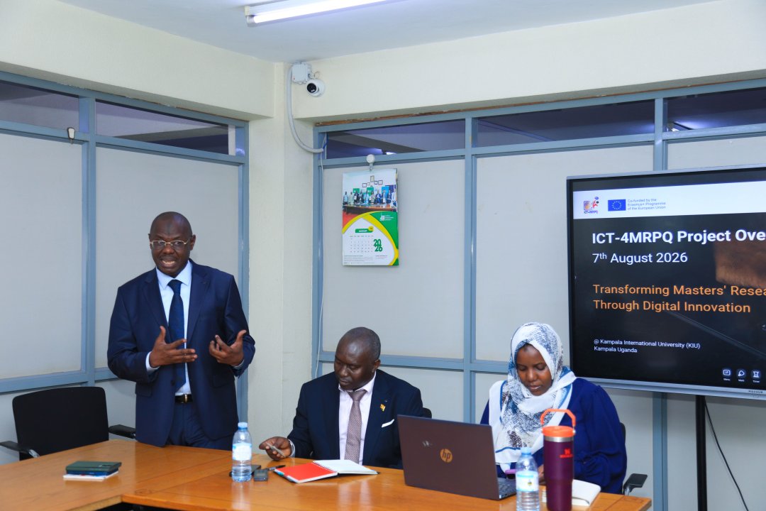 KIU Researchers Educated on AI-Integrated Digital Platform to Enhance Postgraduate Research Supervision