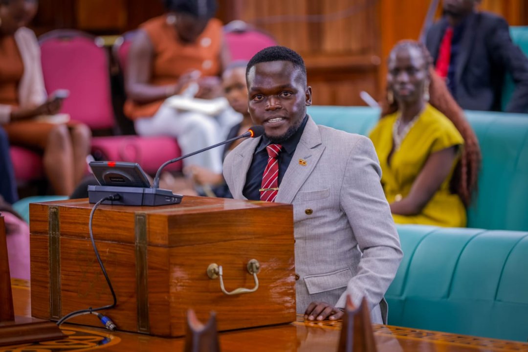 KIU Medical Student Ronald Frank Ocero Represents Lango at National Youth Parliament, Advocates for Medical Interns
