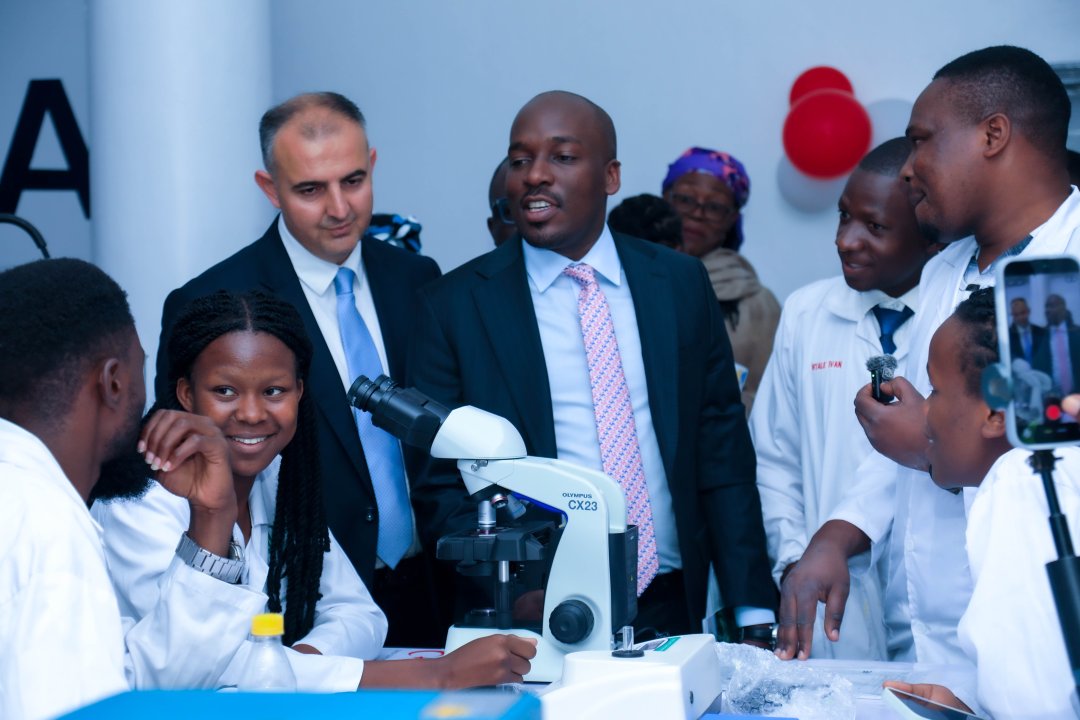 TIKA Hands Over State-of-the-Art Biomedical Research Laboratory to KIU
